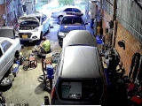 Bàn Giao Camera Wifi Không Dây Cho Khách Garage ô tô Tại Trường Tây, Thị Xã Hoà Thành, Tây Ninh (09/06/2023) DV