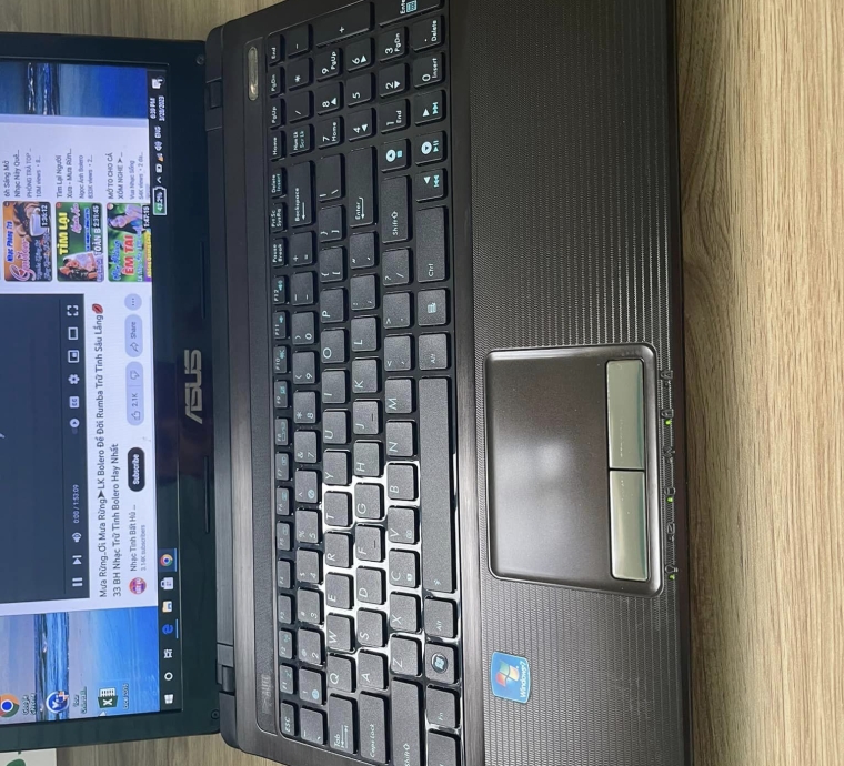 LAPTOP ASUS i5-GEN2/NGOẠI HÌNH ĐẸP