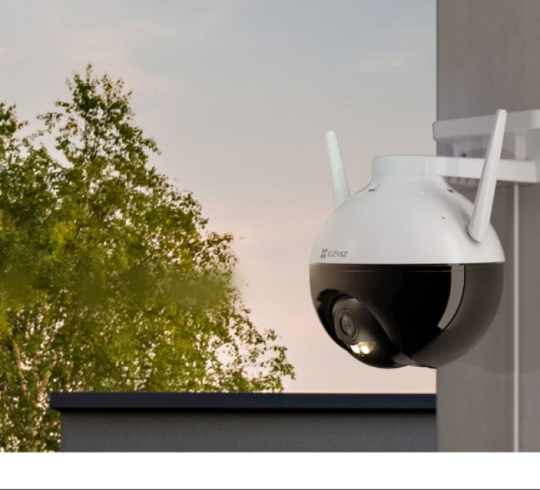 Camera Wifi EZVIZ C8C 2MP thông minh vượt trội (Kết nối wifi, xoay 360 độ)