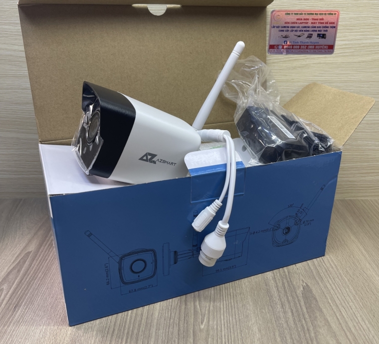 Camera IP wifi thân trụ hồng ngoại 2MP HiLook IPC-B120W