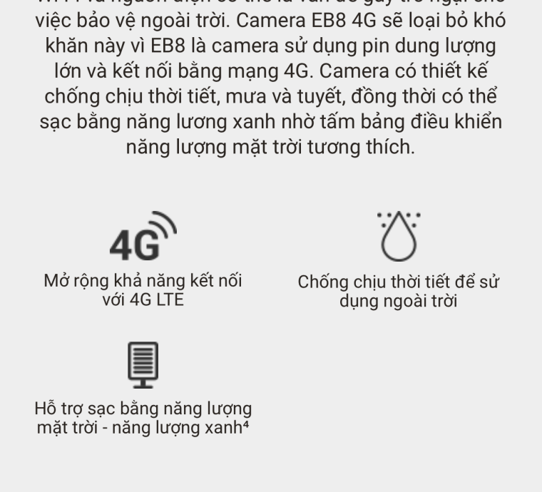 CAMERA 4G SỬ DỤNG PIN NĂNG LƯỢNG MẶT TRỜI QUAY QUÉT 360 độ