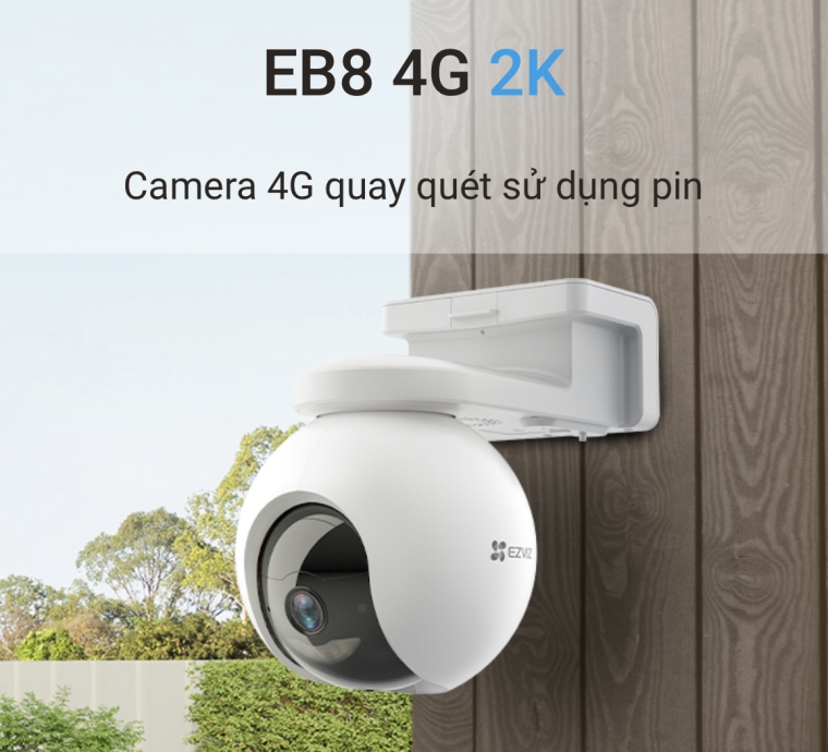 CAMERA 4G SỬ DỤNG PIN NĂNG LƯỢNG MẶT TRỜI QUAY QUÉT 360 độ
