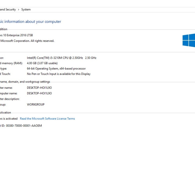 Laptop Lenovo i5-3210M/ RAM4GB/ SSD 120/ NGOẠI HÌNH ĐẸP